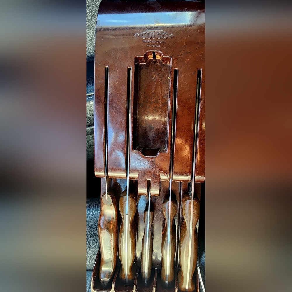 Gorgeous vintage Cutco knife set of 5